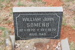 SOMERS William John 1972-1972