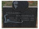 SOUTZIDELLIS Emmanuel 1920-1988