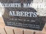 ALBERTS Elizabeth Magritha 1954-2004