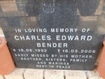 BENDER Charles Edward 1952-2006