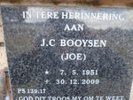 BOOYSEN J.C. 1951-2009