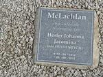 MCLACHLAN Hester Johanna Jacomina nee HEYDENRYCH 1914-2011