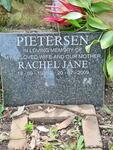 PIETERSEN Rachel Jane 1930-2009