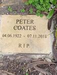 COATES Peter 1922-2018