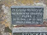 PATEL Hermoine  1926-2021