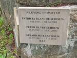 SCHOUW Peter Henry 1931-2006 & Patricia Blanche 1935-2001 :: SCHOUW Gerard Peter 1961-2019