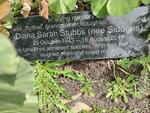 STUBBS Diana Sarah nee SIDDONS 1943-2011