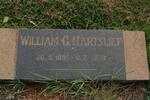 HARTSLIEF William G. 1895-1979