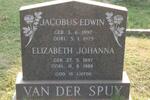 SPUY Jacobus Edwin, van der 1897-1979 & Elizabeth Johanna 1897-1988