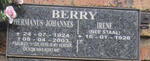 BERRY Hermanus Johannes 1924-2003 & Irene STAAL 1928-