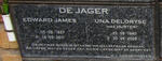 JAGER Edward James, de 1937-2011 & Una Deloryse HURTER 1940-2005
