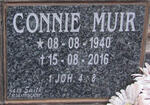 MUIR Connie 1940-2016