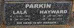 PARKIN Hayward 1971-2010 & Lala 1955-2014