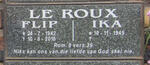 ROUX Flip, le 1942-2016 & Ika 1949-