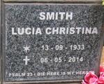 SMITH Lucia Christina 1933-2014