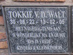 WALT Tokkie, v.d. 1922-2005