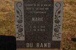 RAND Marie, du 1942-1975