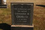 GROBLER Catharina M. 1907-1976