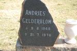GELDERBLOM Andries 1940-1976