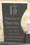 MARTINS Martha M. nee TROMP 1897-1976