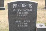 PRETORIUS Willem Jacobus 1908-1977 & Heila Lefina 1909-2004