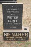 NIENABER Pieter Carel 1943-1977 :: NIENABER Theunis Gerhardus 1952-1991