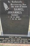 ? Daniel Johannes 1955-1977