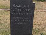 KELLY Magrietha du Toit 1921-1977
