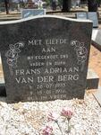 BERG Frans Adriaan, van den 1935-1976