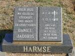 HARMSE Daniel Jacobus 1922-1988