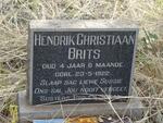 BRITS Hendrik Christiaan -1922