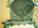 PLESSIS Cornelius J., du 1906-1977 & Dina M. 1925-