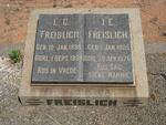 FREISLICH L.C. 1896-1953 & I.E. 1905-1976