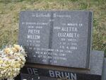 BRUIN Pieter Willem, de 1931-1992 & Aletta Elizabeth SMUTS 1936-2004