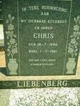 LIEBENBERG Chris 1904-1961