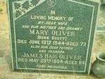 OLIVER James Haig -1954 & Mary SCOTT -1944
