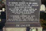 JAGER Daniel, de 1904-1980 & Viva Perpetua POTGIETER 1907-1969