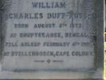 DUFF-ROSS William Charles 1872-1901