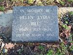 HILL Helen Lydia 1898-1952
