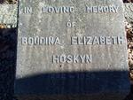 HOSKYN Boudina Elizabeth 1886-1958