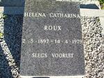 ROUX Helena Catharina 1897-1979