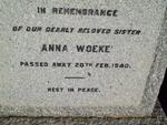 WOEKE Anna -1940