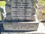 BIRBECK Maria Jane nee GRAY 1848-1917 :: ROUSSEAU E.L. nee BIRBECK -1964