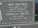HOFFMAN Ben 1908-1970 & Cornelia BESTBIER 1911-1980