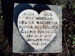 OOSTHUIZEN Hester Magrietha Sophia nee VON DER HEIDE 1875-1955