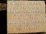 PROKOPES Angelo Dennis -1942 & Dina Magdalina -1930