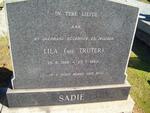 SADIE Lila nee TRUTER 1918-1962