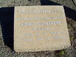 SCHEEPERS Arina nee VIVIERS 1924-1964