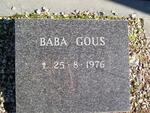 GOUS baba -1976