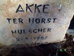 HULSCHER Akke ter Horst 1882-1960